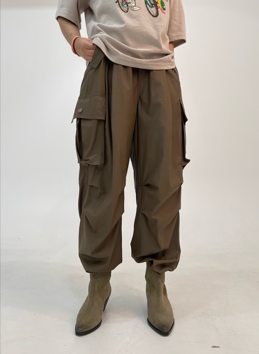 SHIRRING東大門㊣代購女裝新品推薦熱賣真品休閑褲打折皮褲SHIRRING休閑褲