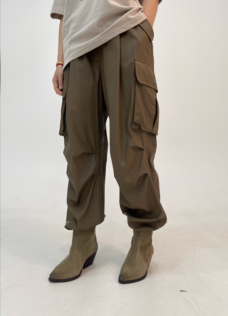 SHIRRING東大門㊣代購女裝新品推薦熱賣真品休閑褲打折皮褲SHIRRING休閑褲