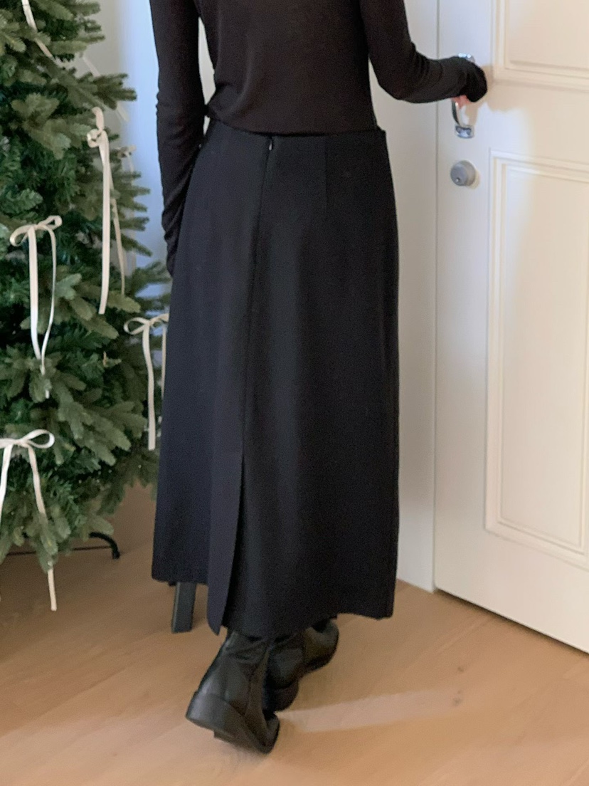 BINUS韓國直郵㊣女士新品真品休閑25秋冬推薦時尚人氣熱賣長裙BINUS長裙