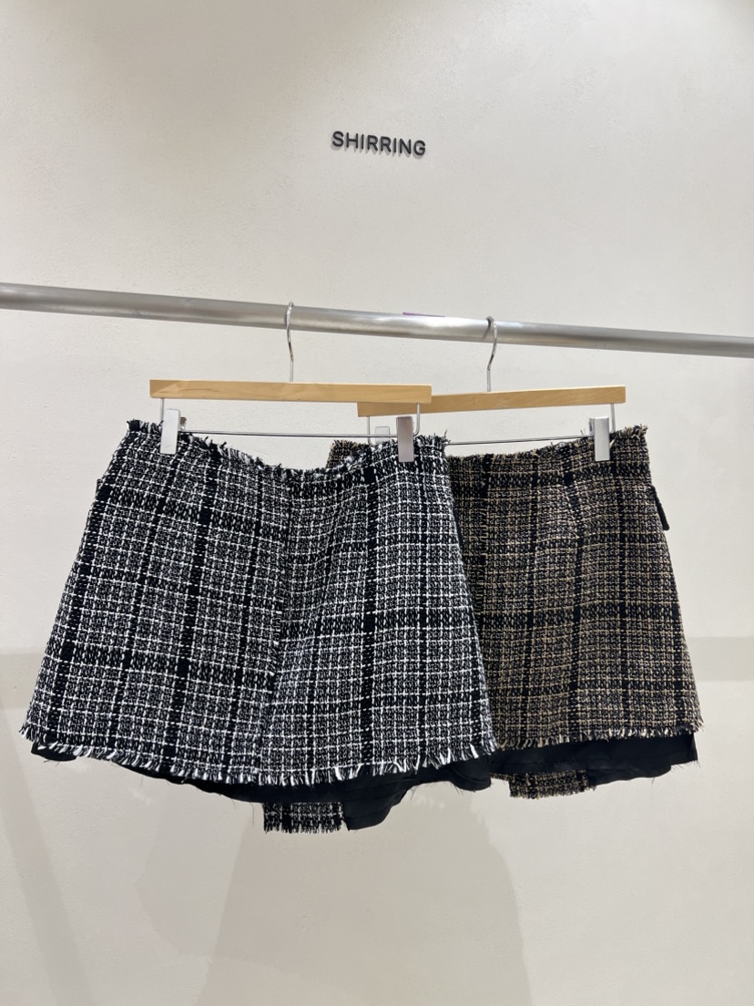 SHIRRING韓國直郵㊣女士新款熱賣25秋冬推薦休閑人氣短裙打折SHIRRING短裙