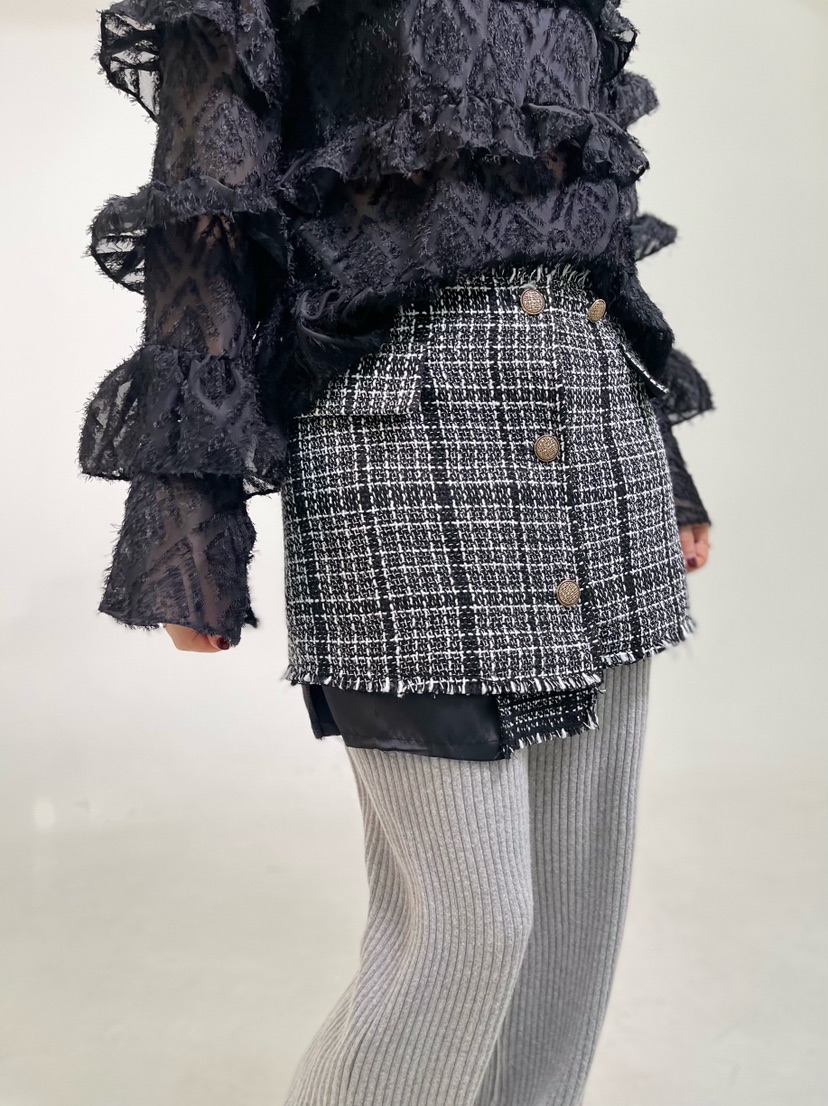 SHIRRING韓國直郵㊣女士新款熱賣25秋冬推薦休閑人氣短裙打折SHIRRING短裙