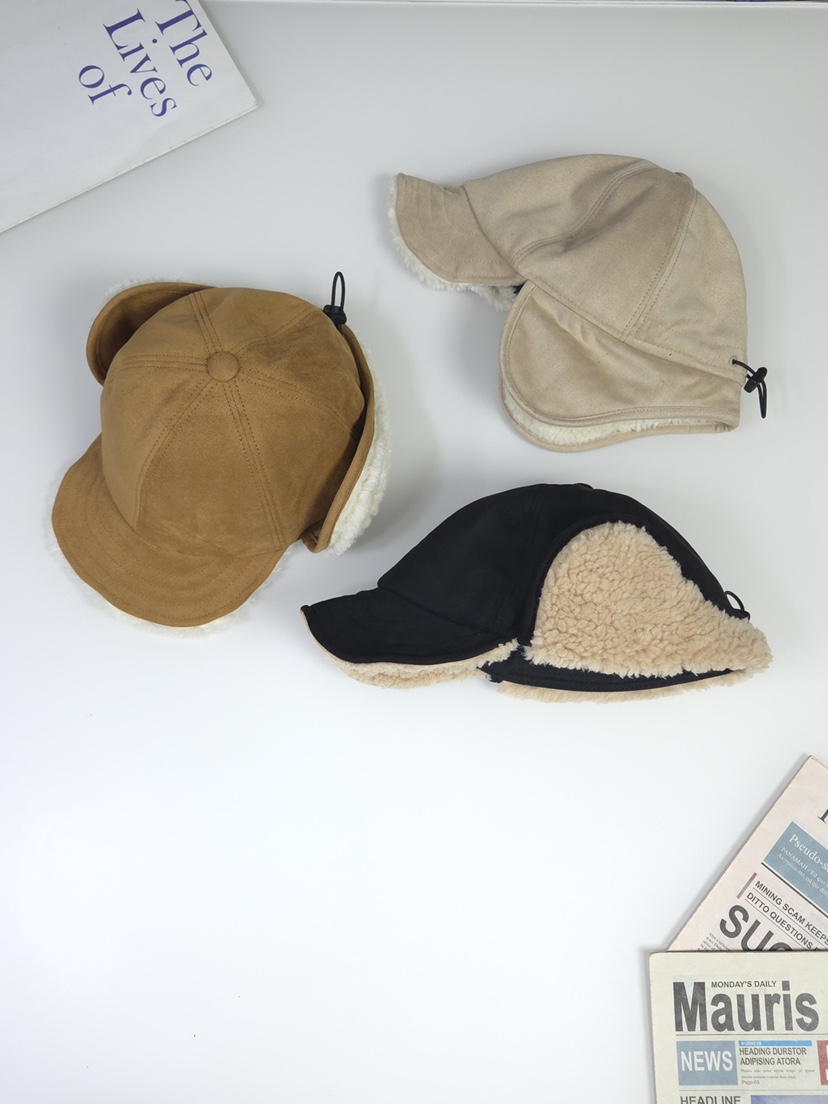 THE HAT-P韓國代購㊣女裝新品熱賣時尚人氣休閑25秋冬帽子麂皮THE HAT帽子