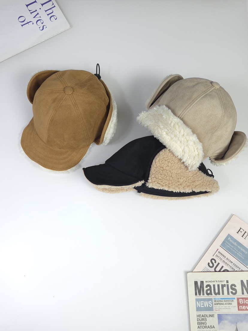 THE HAT-P韓國代購㊣女裝新品熱賣時尚人氣休閑25秋冬帽子麂皮THE HAT帽子