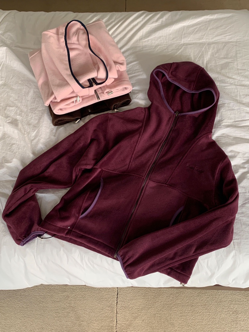 FORMSTUDIO韓國代購㊣女裝新款推薦人氣衛衣連帽拉鏈衫抓絨FORMSTUDIO衛衣