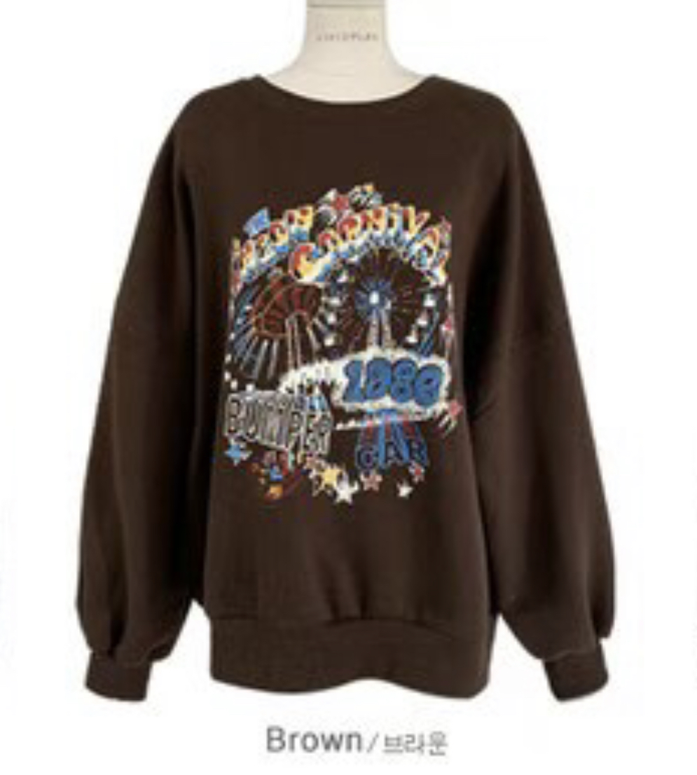 POMNANA東大門㊣直郵女裝新款真品推薦熱賣人氣職業休閑衛衣POMNANA衛衣圖色2