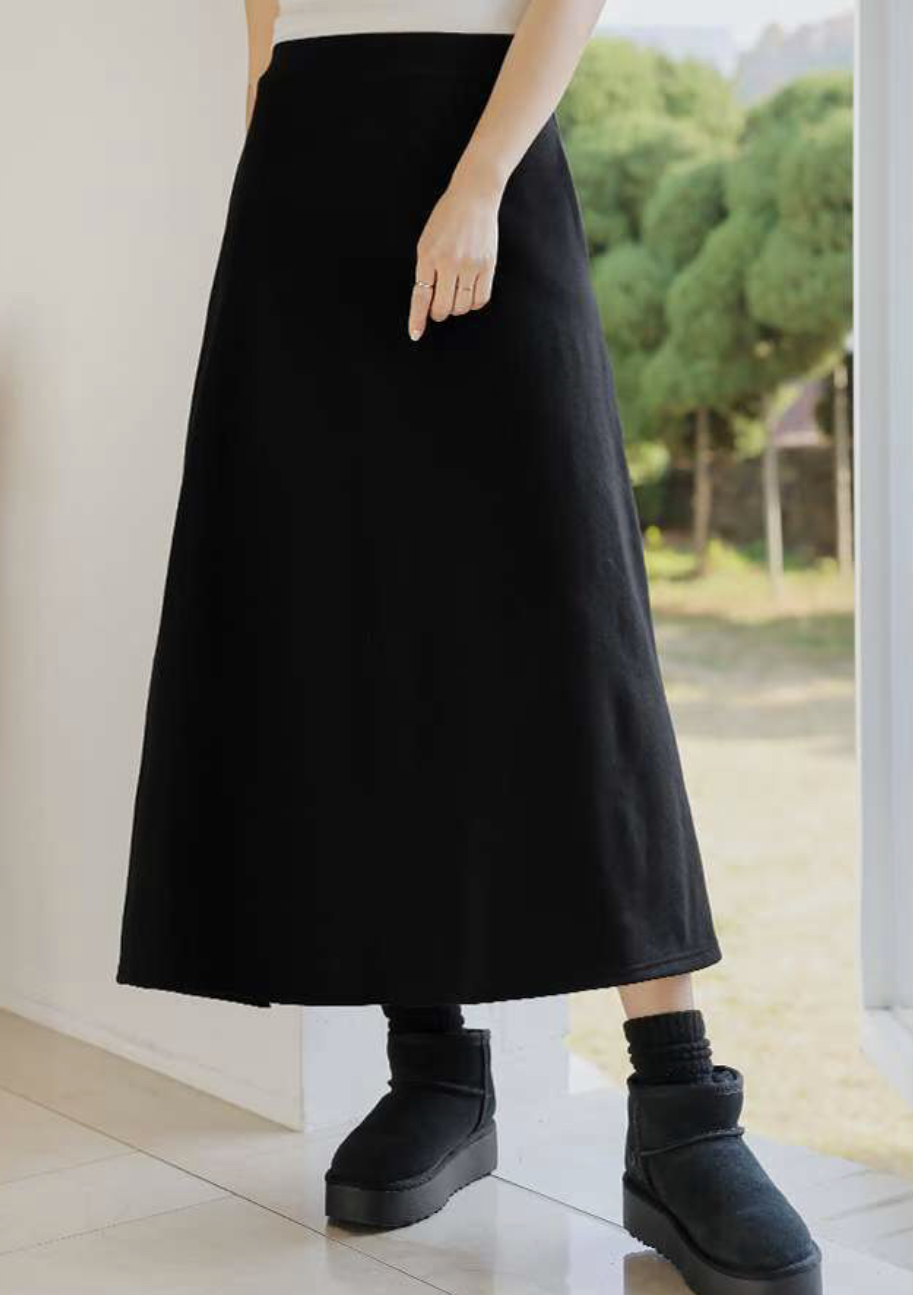 POMNANA東大門㊣實拍女士新款人氣時尚職業25秋冬推薦休閑長裙POMNANA長裙