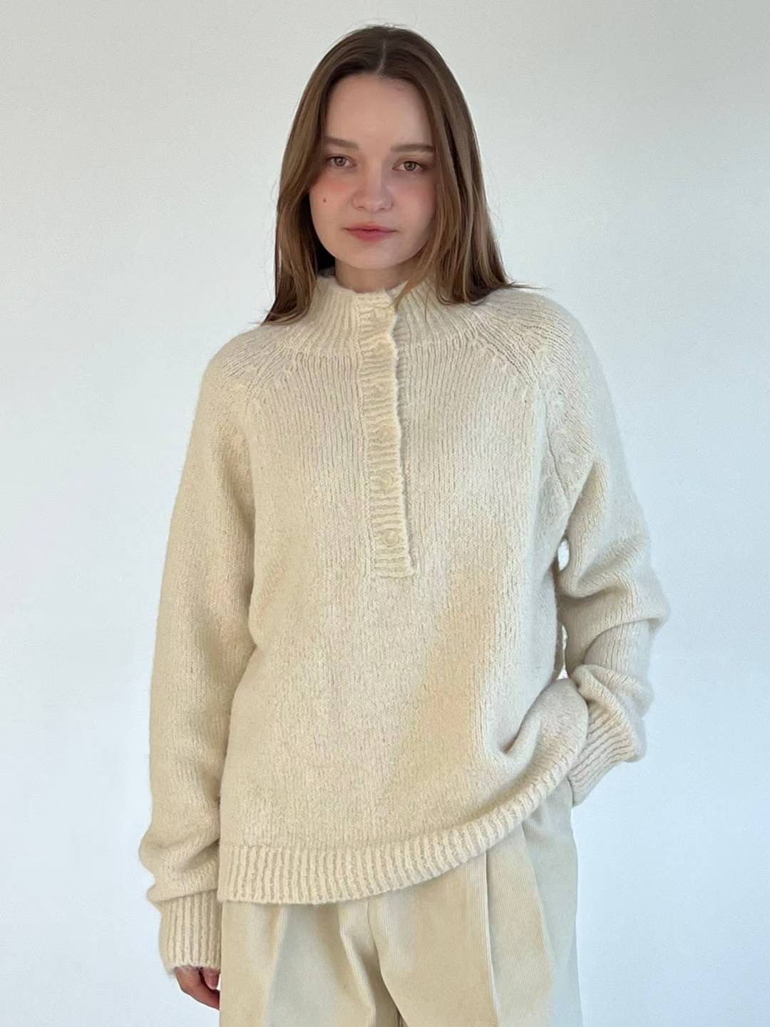 THE BON韓國直郵㊣女裝新品推薦人氣25秋冬熱賣職業休閑毛衣THE BON毛衣圖色2