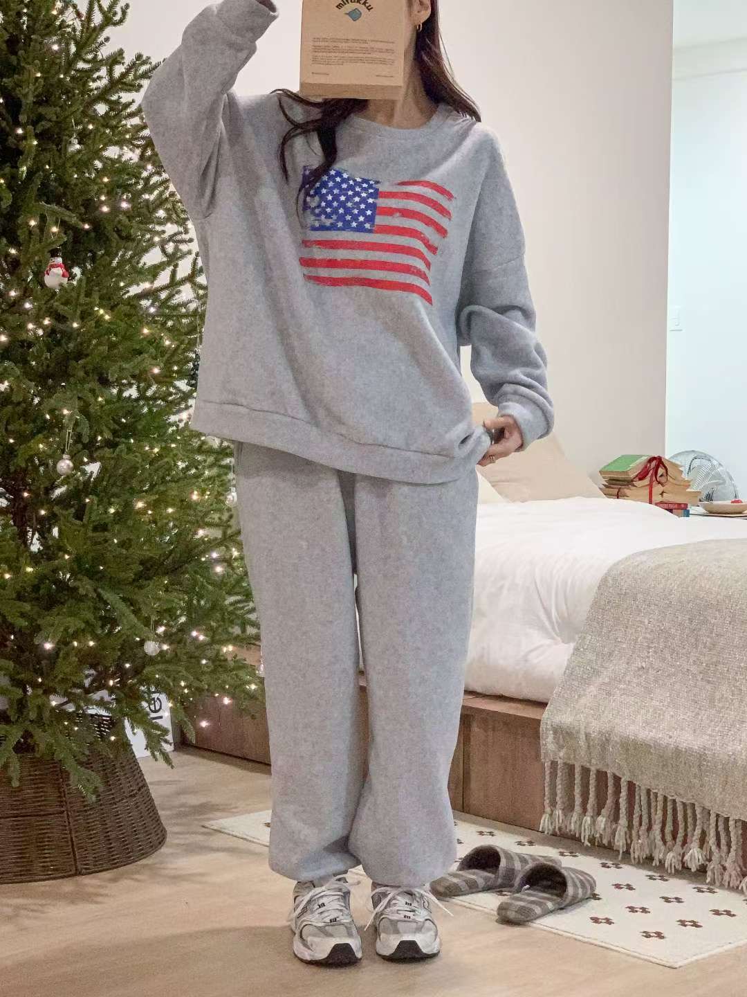 POMNANA韓國直郵㊣女裝新款推薦休閑人氣時尚25秋冬職業套裝POMNANA套裝圖色1