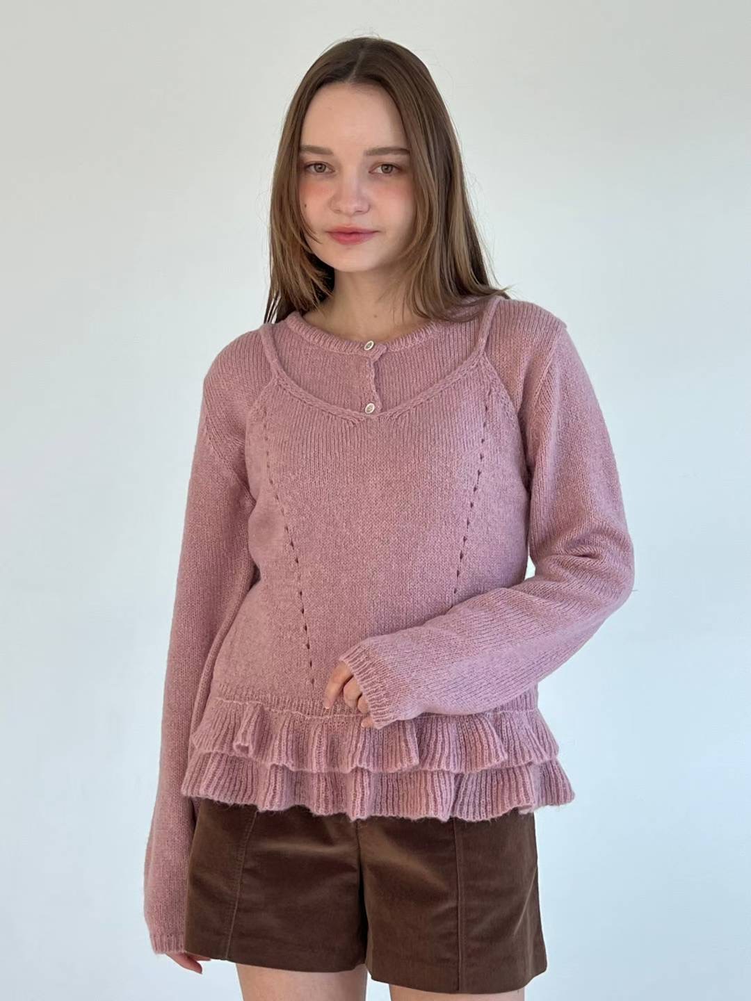 THE BON韓國直郵㊣女裝新品時尚熱賣人氣休閑職業25秋冬套裝THE BON套裝圖色1