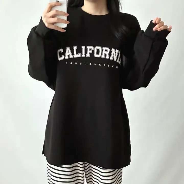 POMNANA韓國代購㊣女士新款人氣時尚真品熱賣推薦休閑25秋冬衛衣POMNANA衛衣圖色3