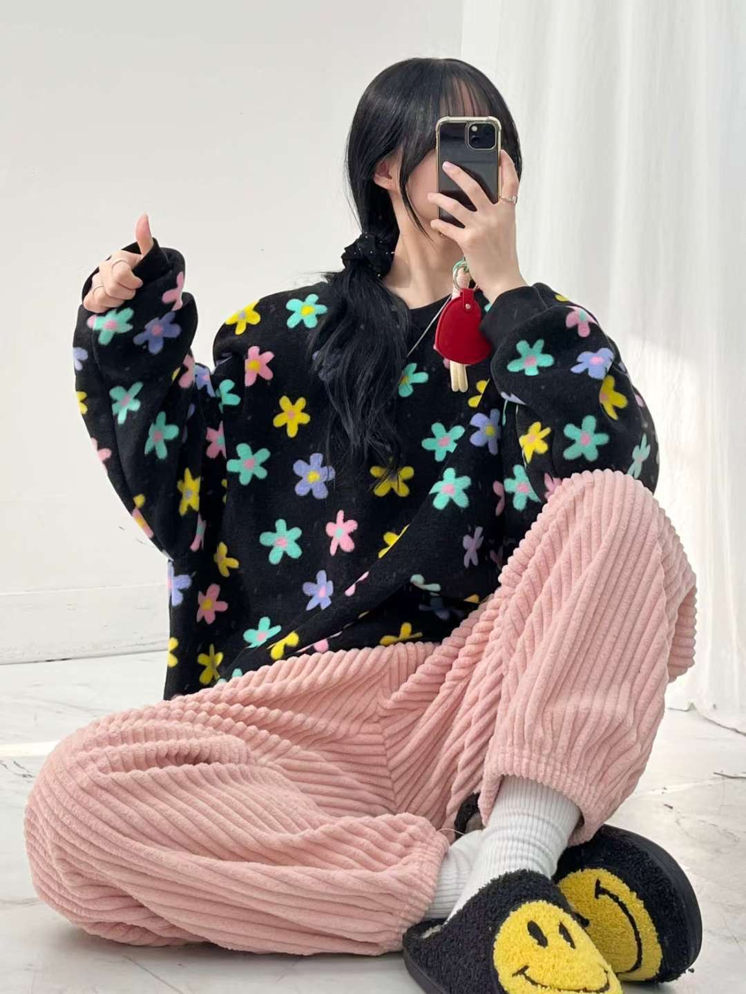 POMNANA東大門㊣實拍女裝新品25秋冬職業休閑真品時尚熱賣衛衣POMNANA衛衣