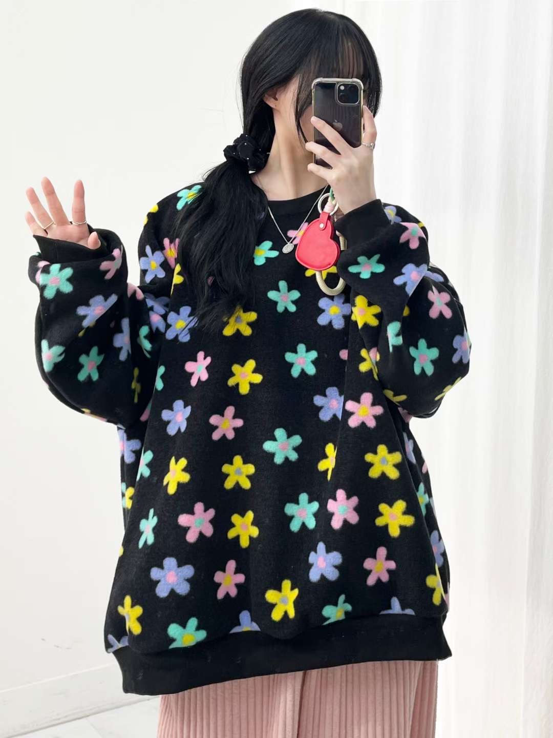 POMNANA東大門㊣實拍女裝新品25秋冬職業休閑真品時尚熱賣衛衣POMNANA衛衣圖色4