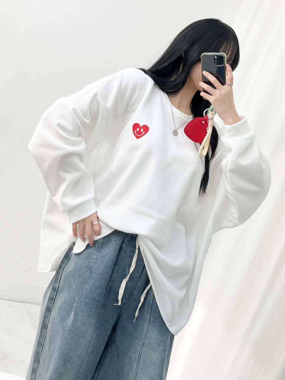 POMNANA韓國代購㊣女裝新品熱賣推薦休閑時尚25秋冬人氣衛衣POMNANA衛衣圖色2