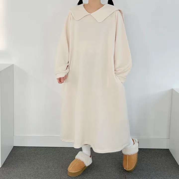 POMNANA東大門㊣直郵女裝新款25秋冬時尚休閑職業推薦連衣裙POMNANA連衣裙圖色1