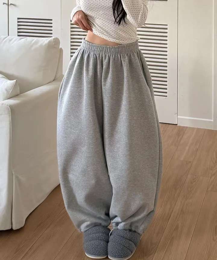 POMNANA韓國直郵㊣女裝新款休閑25秋冬人氣職業推薦時尚休閑褲POMNANA休閑褲圖色4