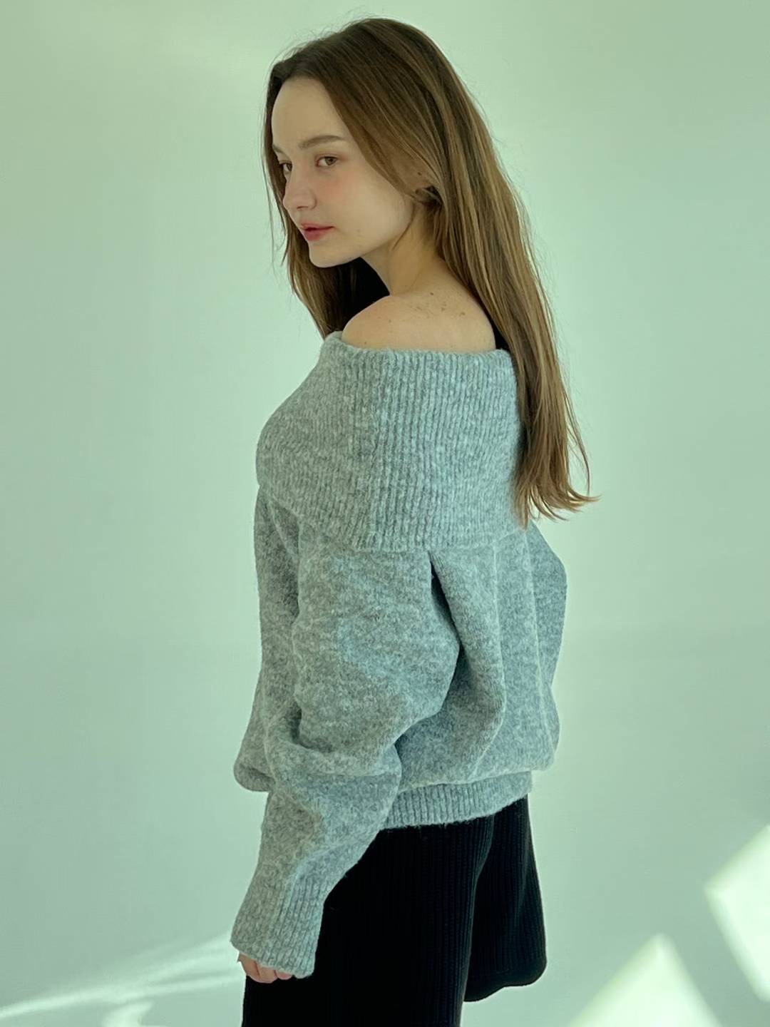 THE BON韓國代購㊣女士新款人氣25秋冬休閑時尚職業推薦毛衣THE BON毛衣