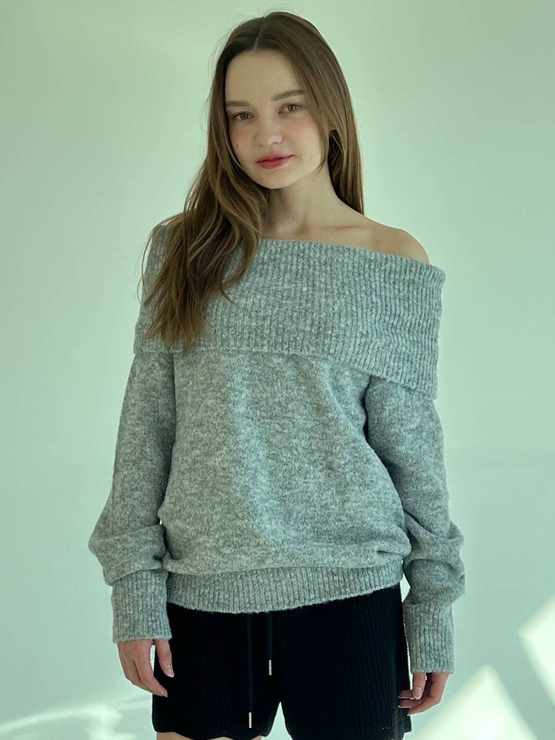 THE BON韓國代購㊣女士新款人氣25秋冬休閑時尚職業推薦毛衣THE BON毛衣圖色4