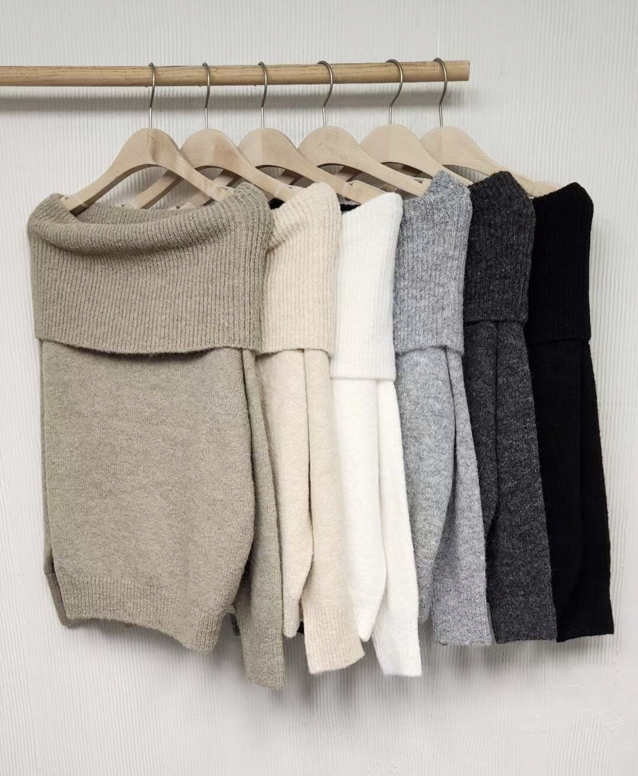 THE BON韓國代購㊣女士新款人氣25秋冬休閑時尚職業推薦毛衣THE BON毛衣圖色6左六色