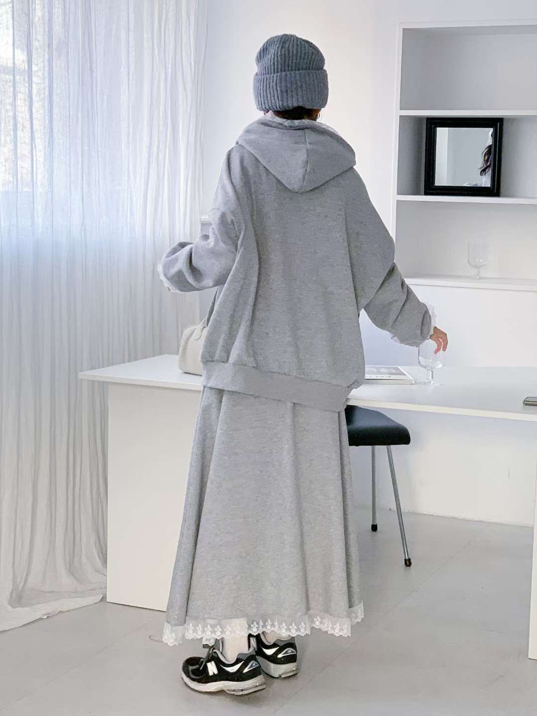 POMNANA韓國直郵㊣女裝新品推薦真品時尚25秋冬人氣休閑套裝POMNANA套裝