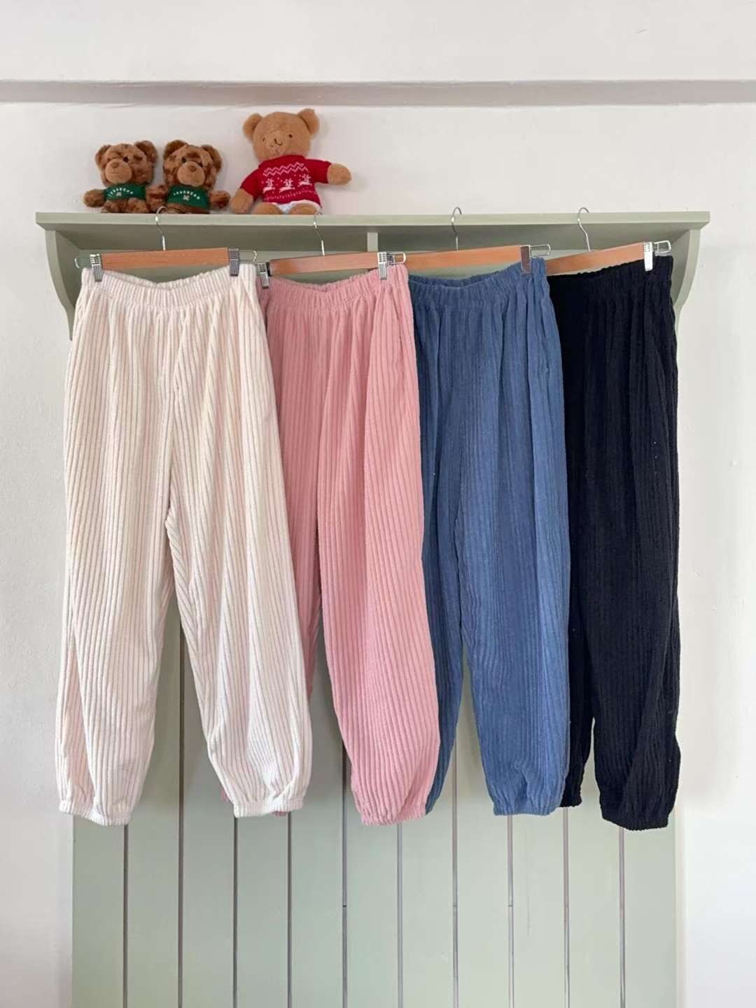 POMNANA東大門㊣實拍女士新品熱賣人氣25秋冬真品推薦休閑褲POMNANA休閑褲圖色4左四色