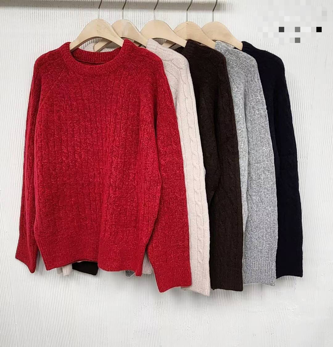 THE BON韓國代購㊣女士新品推薦真品人氣職業熱賣時尚毛衣THE BON毛衣圖色2左二色