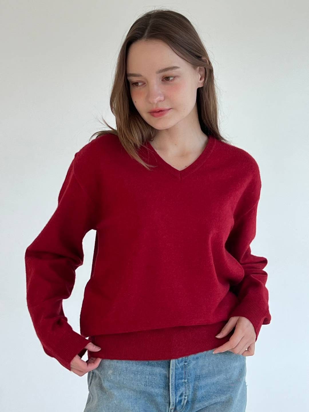 THE BON東大門㊣代購女士新款休閑職業真品25秋冬人氣針織衫THE BON針織衫圖色5