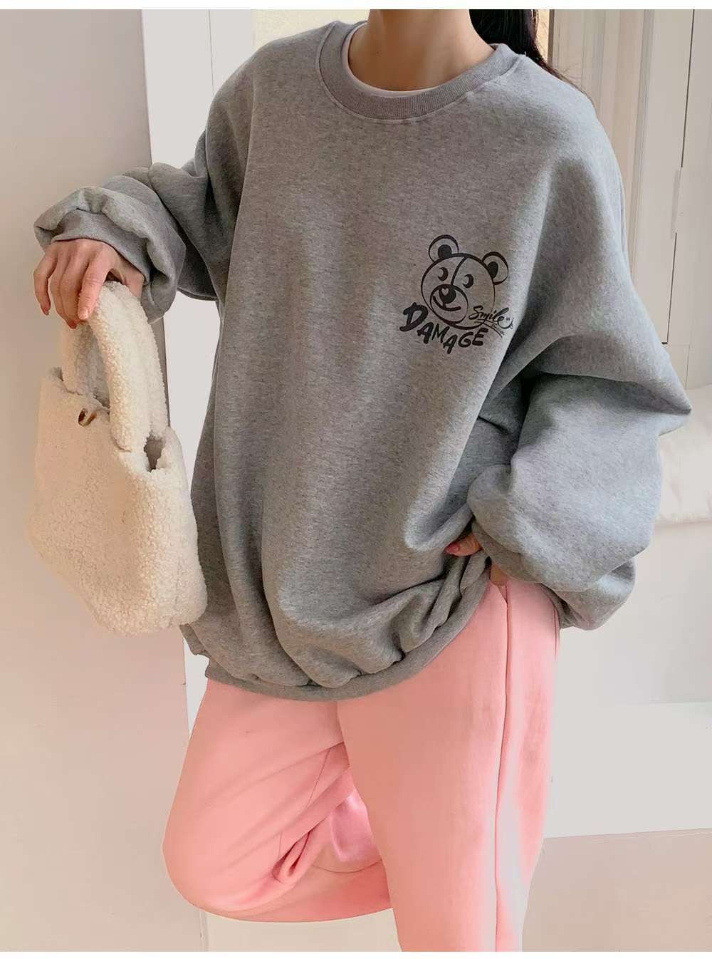 POMNANA東大門㊣實拍女裝新款真品推薦休閑職業人氣時尚衛衣POMNANA衛衣