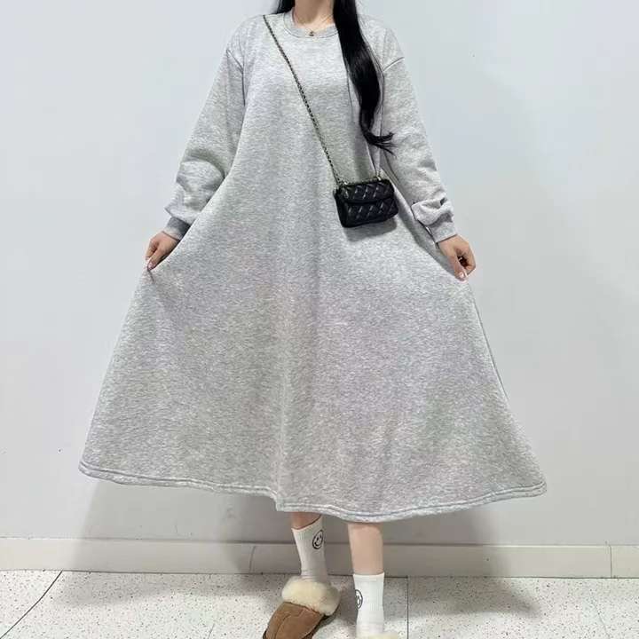 POMNANA韓國直郵㊣女裝新款真品25秋冬休閑時尚人氣推薦連衣裙POMNANA連衣裙圖色2