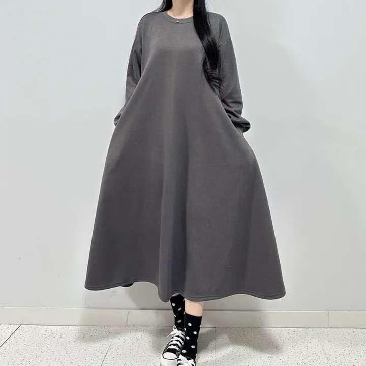 POMNANA韓國直郵㊣女裝新款真品25秋冬休閑時尚人氣推薦連衣裙POMNANA連衣裙圖色3