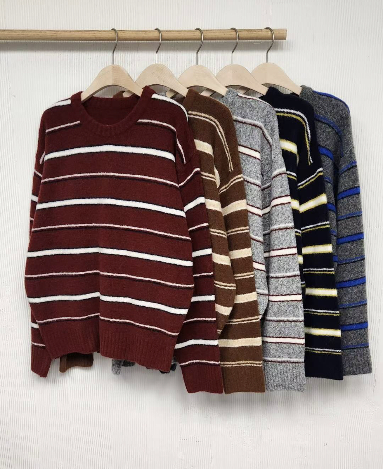 THE BON韓國直郵㊣女裝新品時尚熱賣推薦人氣25秋冬職業毛衣THE BON毛衣圖色3左三色