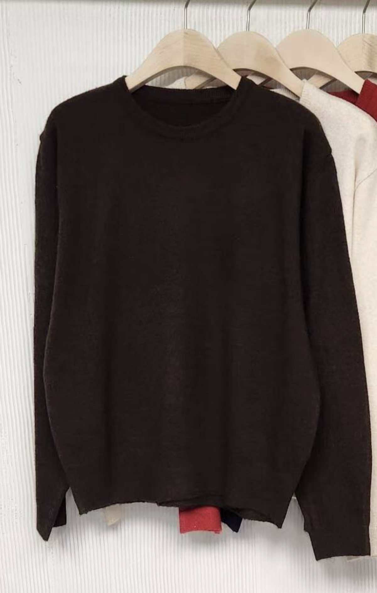 THE BON東大門㊣實拍女士新款25秋冬人氣推薦時尚休閑毛衣THE BON毛衣圖色1