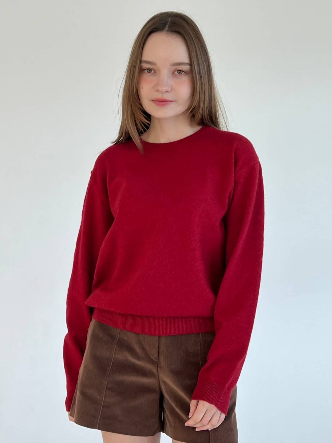 THE BON東大門㊣實拍女士新款25秋冬人氣推薦時尚休閑毛衣THE BON毛衣圖色3