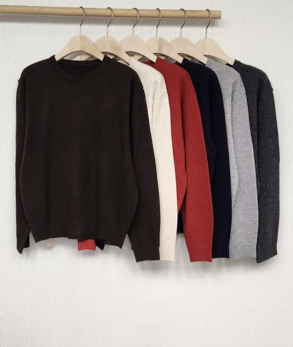 THE BON東大門㊣實拍女士新款25秋冬人氣推薦時尚休閑毛衣THE BON毛衣圖色4左四色