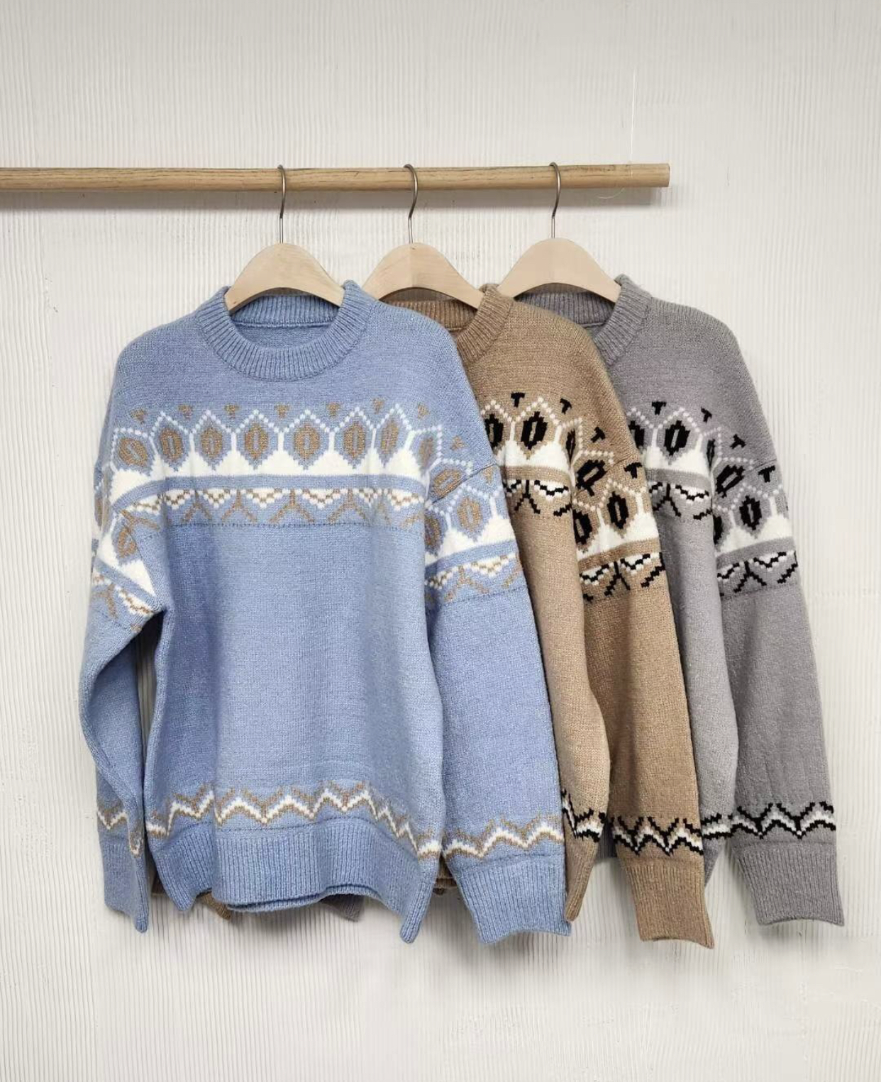 THE BON東大門㊣實拍女裝新款職業人氣時尚真品25秋冬毛衣THE BON毛衣圖色3左三色