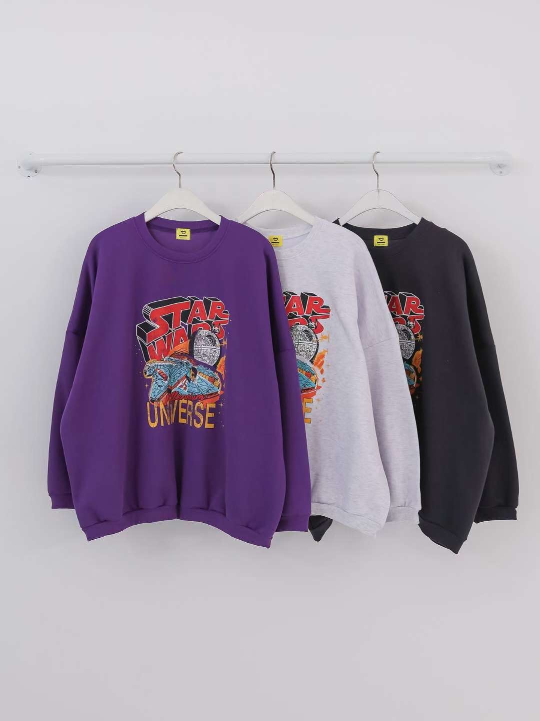 POMNANA東大門㊣代購女裝新品25秋冬時尚推薦休閑熱賣人氣衛衣POMNANA衛衣圖色2左二色