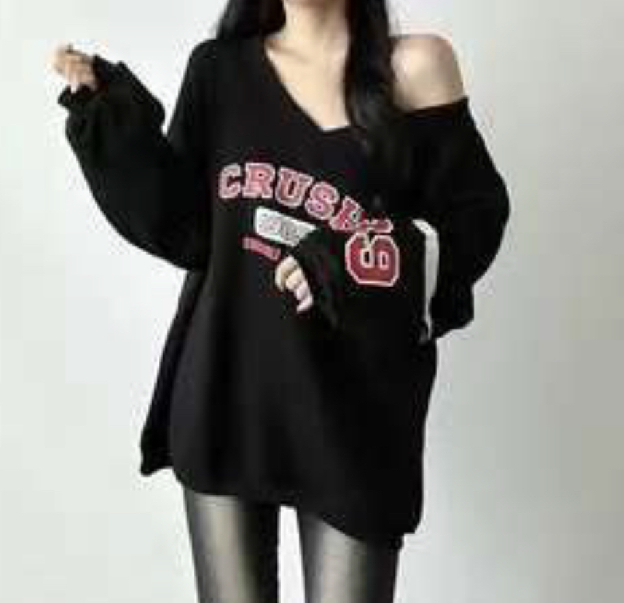 POMNANA東大門㊣代購女裝新款時尚熱賣推薦休閑職業25秋冬衛衣POMNANA衛衣圖色3