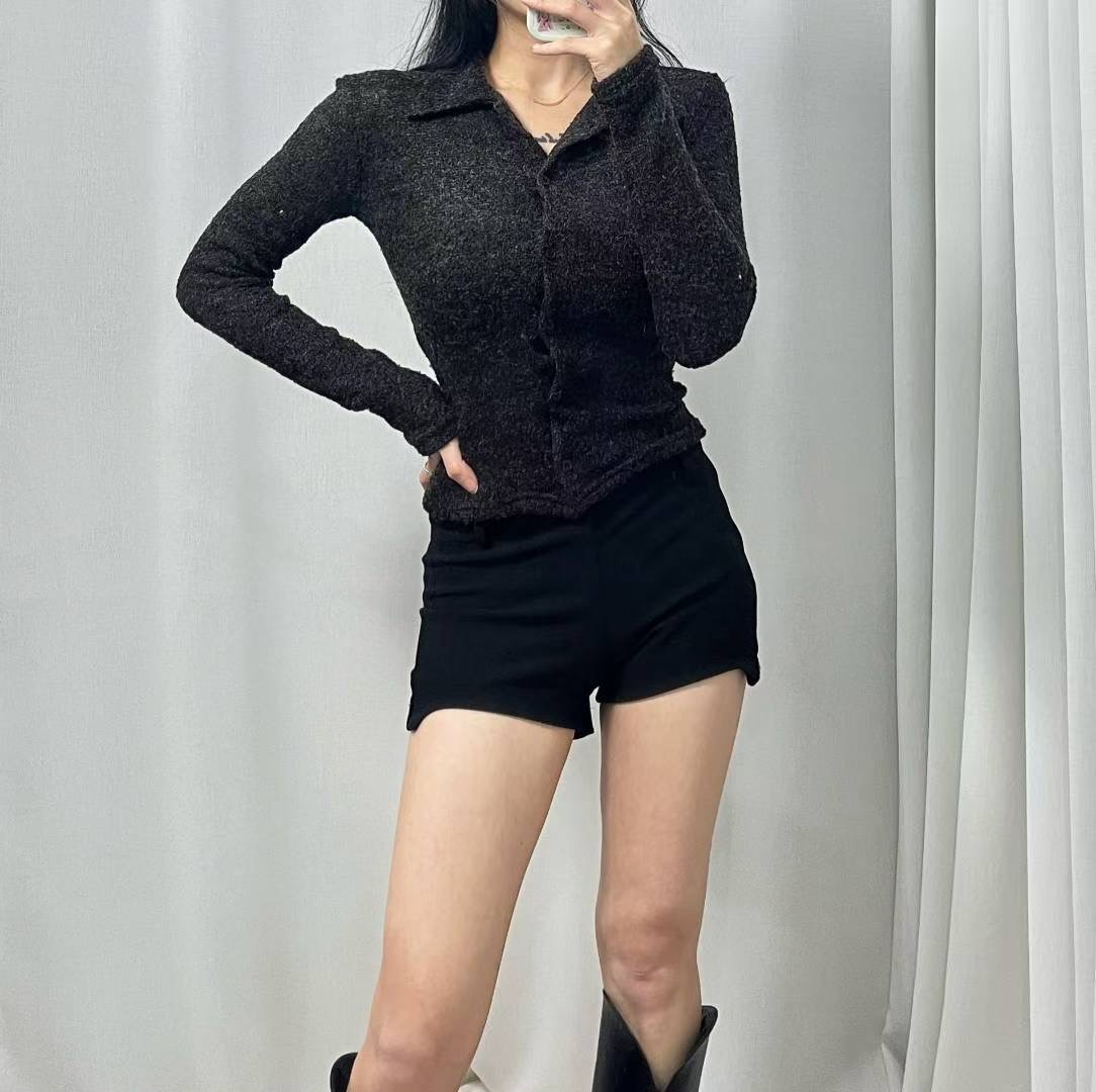 GANJI-간지-T韓國直郵㊣女裝新款人氣熱賣休閑針織衫開衫GANJI-ot針織衫圖色3