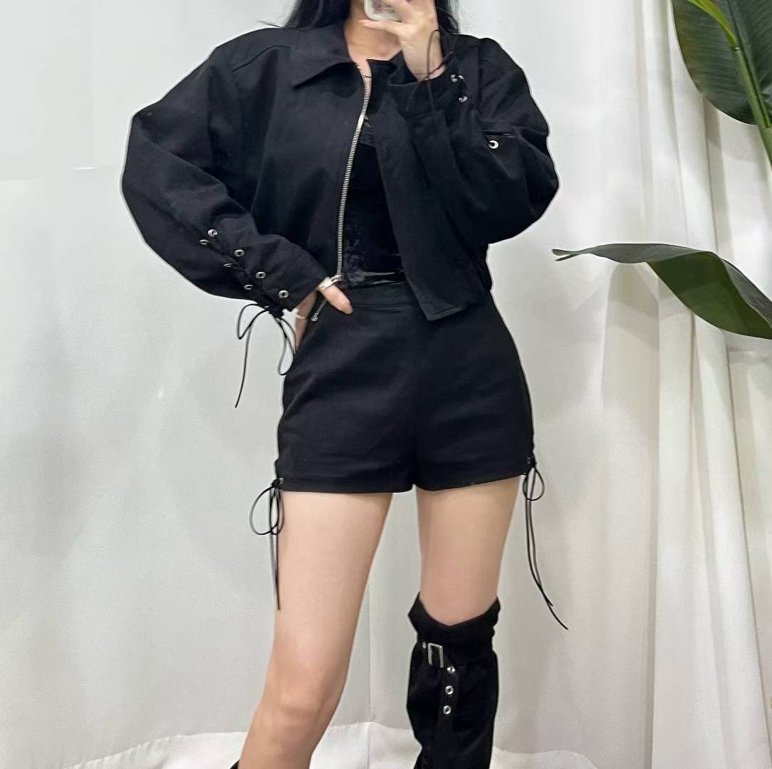 GANJI-간지-T韓國直郵㊣女士新款推薦熱賣時尚職業25秋冬夾克GANJI-ot夾克圖色1