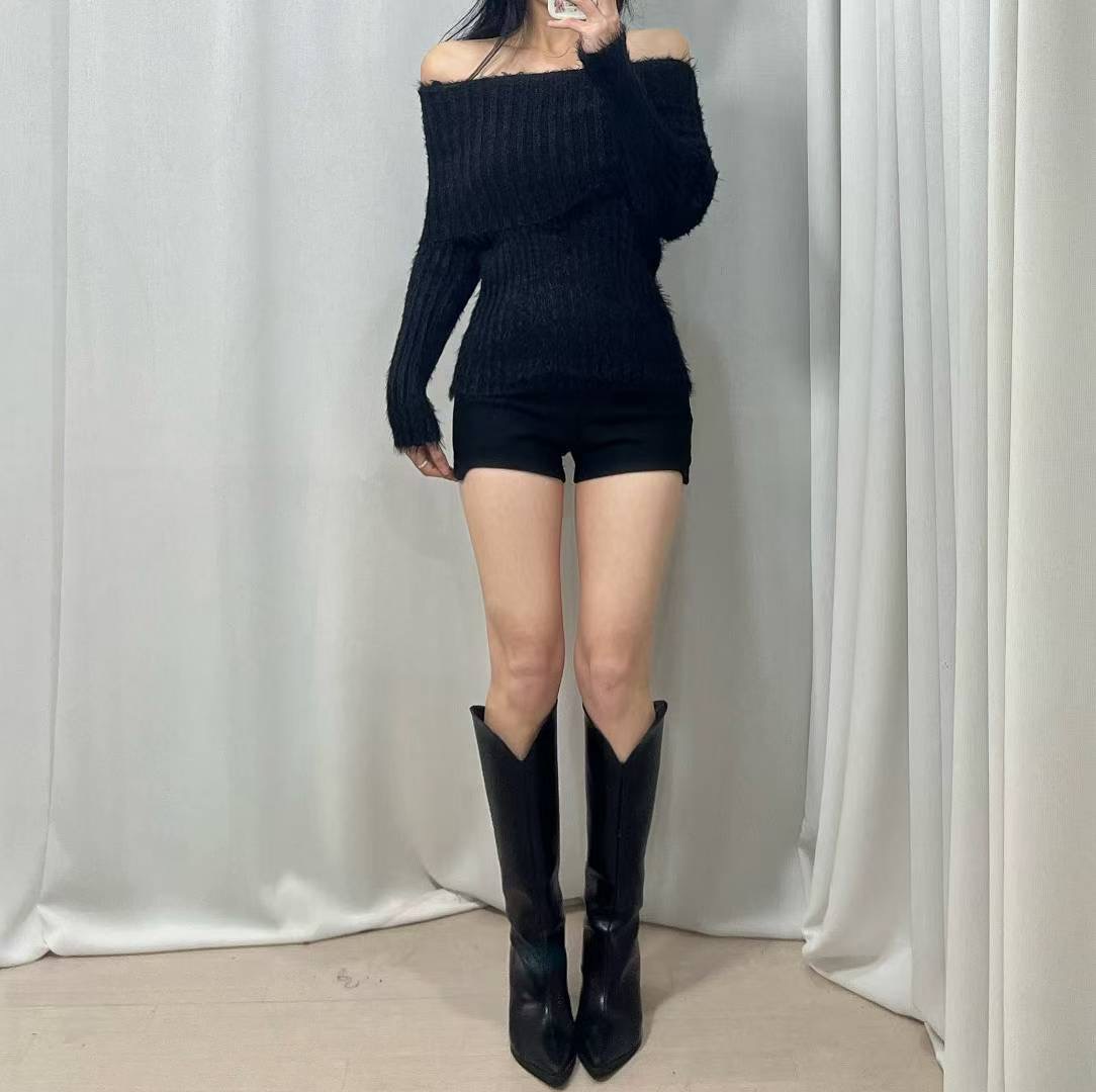 GANJI-간지-T韓國直郵㊣女士新款時尚人氣真品休閑針織衫GANJI-ot針織衫