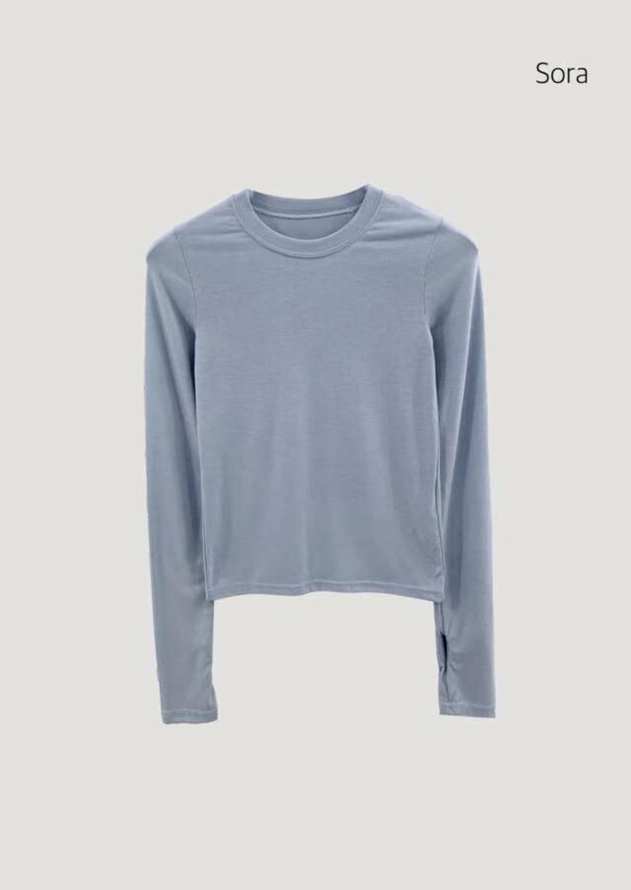 POMNANA韓國直郵㊣女裝新款真品25秋冬人氣休閑熱賣長袖T恤POMNANA長袖T恤圖色1