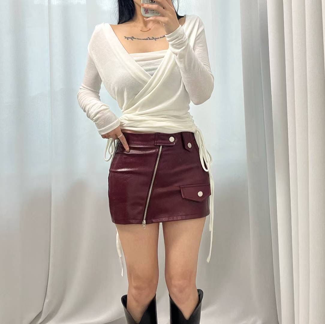 GANJI-간지-T東大門㊣實拍女裝新品真品人氣推薦時尚短裙GANJI-ot短裙圖色1