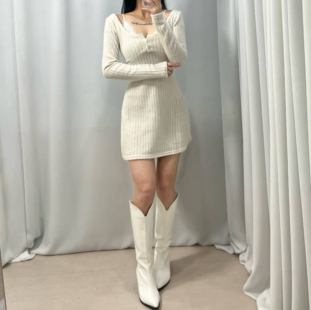 GANJI-간지-T東大門㊣代購女士新品時尚人氣真品休閑連衣裙GANJI-ot連衣裙圖色2