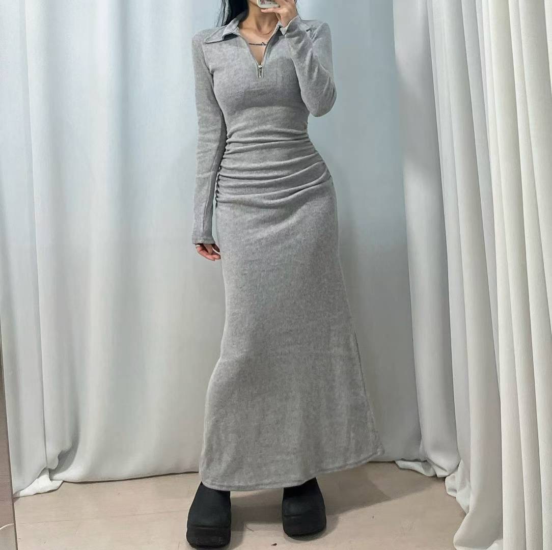 GANJI-간지-T東大門㊣直郵女裝新款25秋冬休閑時尚連衣裙GANJI-ot連衣裙圖色2