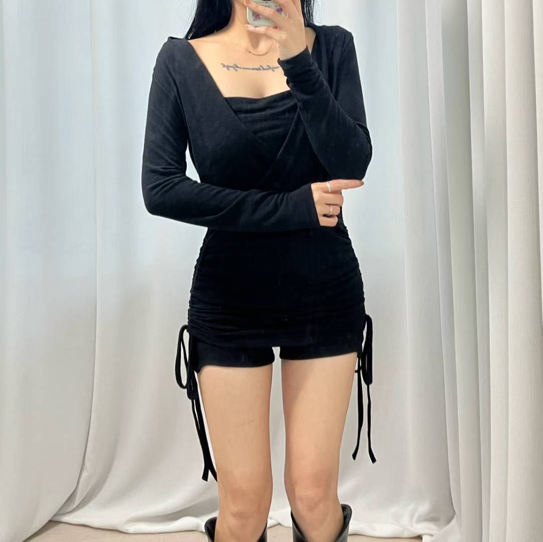 GANJI-간지-T東大門㊣直郵女士新款人氣25秋冬休閑長袖T恤GANJI-ot長袖T恤圖色3