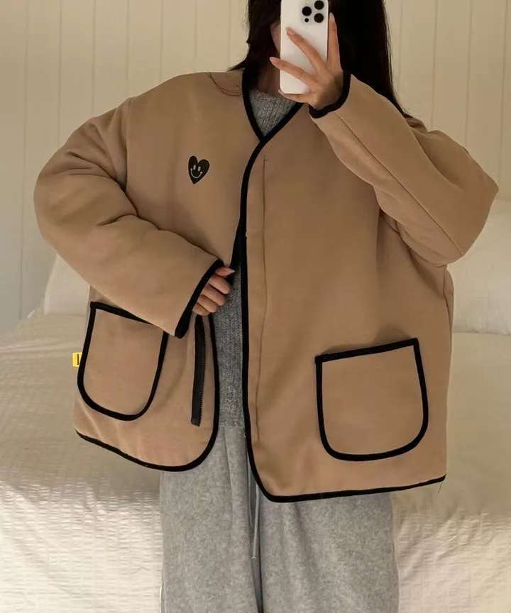 POMNANA東大門㊣直郵女士新款休閑25秋冬熱賣時尚職業真品夾克POMNANA夾克圖色2