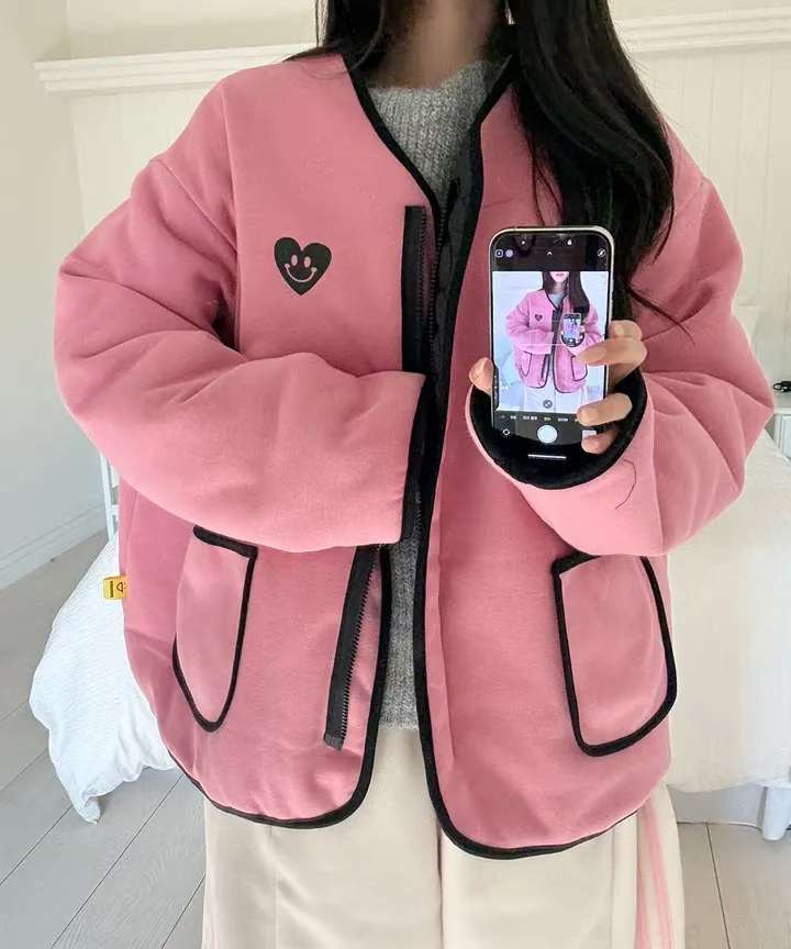 POMNANA東大門㊣直郵女士新款休閑25秋冬熱賣時尚職業真品夾克POMNANA夾克圖色3