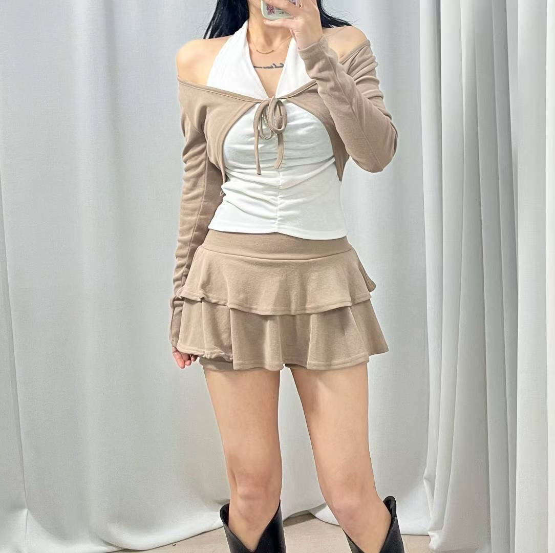 GANJI-간지-T韓國代購㊣女裝新款休閑推薦熱賣25秋冬長袖T恤GANJI-ot長袖T恤圖色1