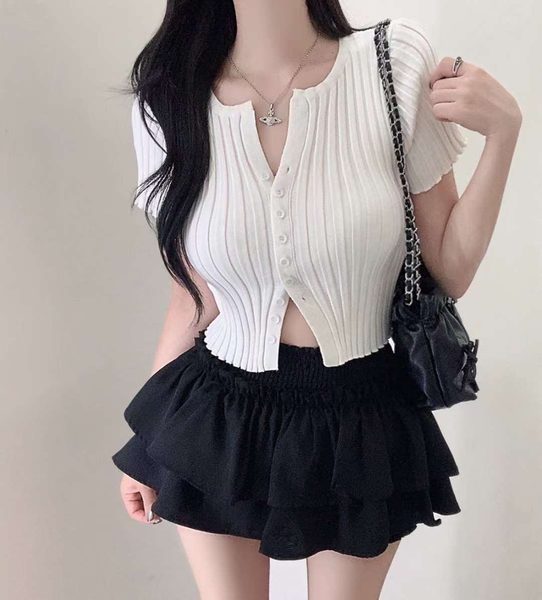 BLUE ANGEL-블루엔젤-T韓國直郵㊣女裝新品推薦職業針織衫BLUE ANGEL-ot針織衫圖色3