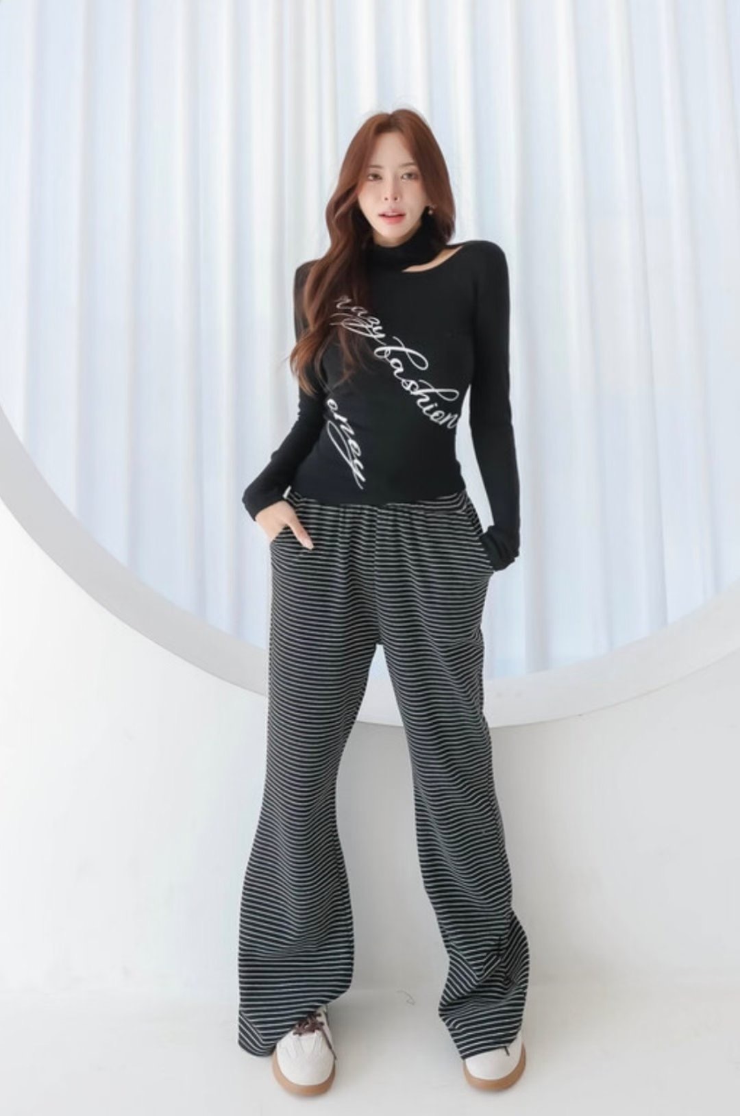 BLUE ANGEL-블루엔젤-T東大門㊣實拍女士新品推薦休閑褲BLUE ANGEL-ot休閑褲圖色2