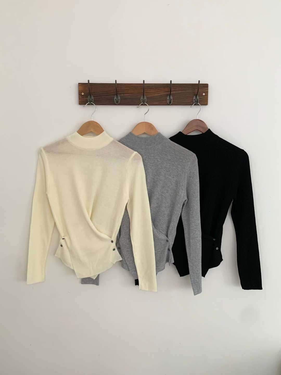 BLUE ANGEL-블루엔젤-T韓國直郵㊣女士新品熱賣職業針織衫BLUE ANGEL-ot針織衫圖色3左三色